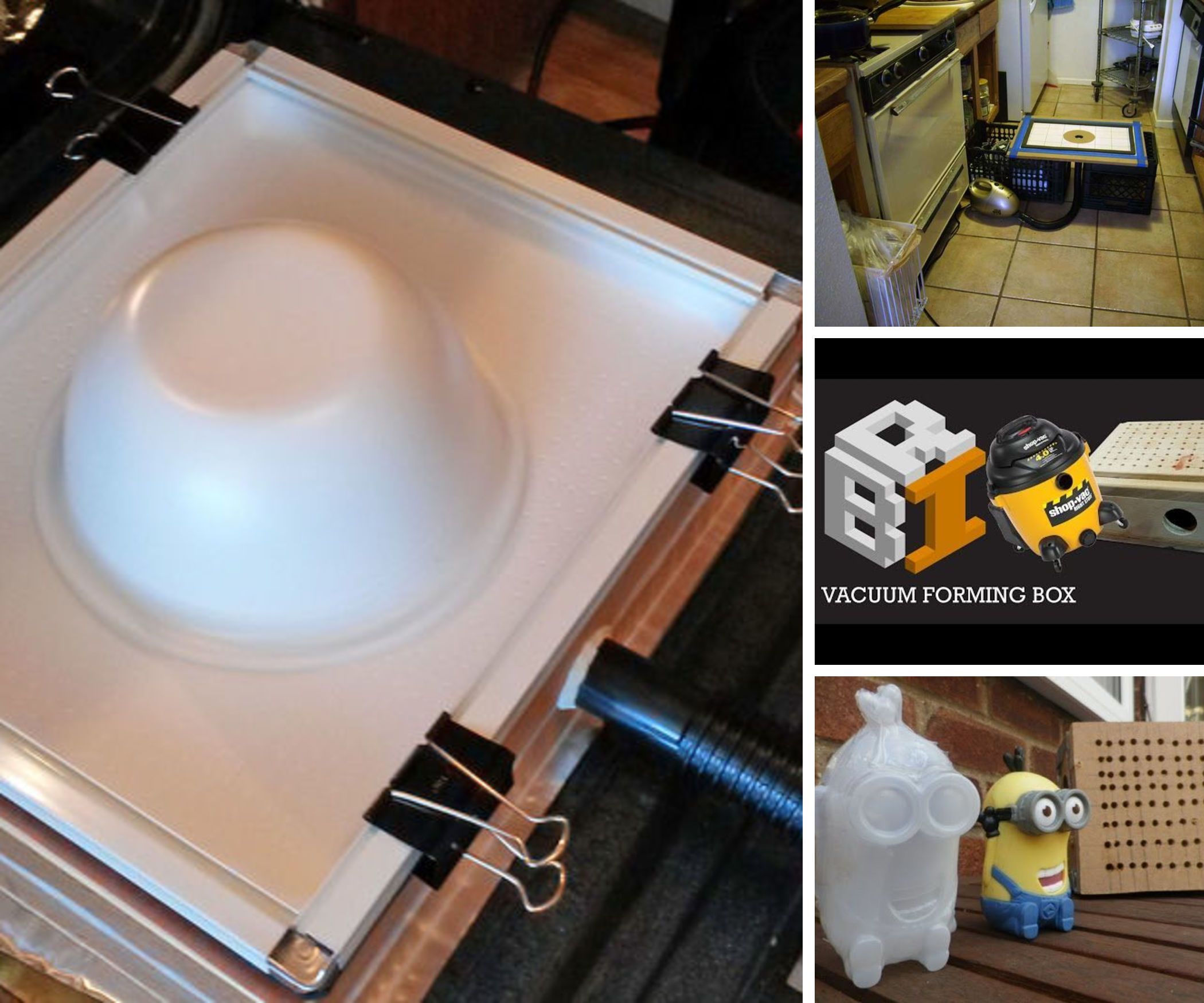 Vacuum Forming Mold Making, Duplicating Instructables