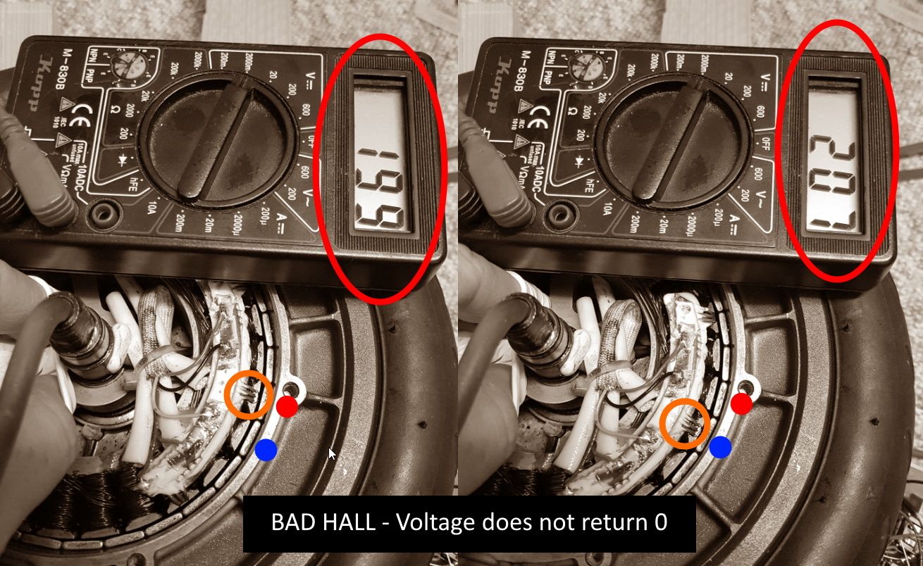 Using a Multimeter to Verify the Hall Sensors in Your Electrical Motor ...