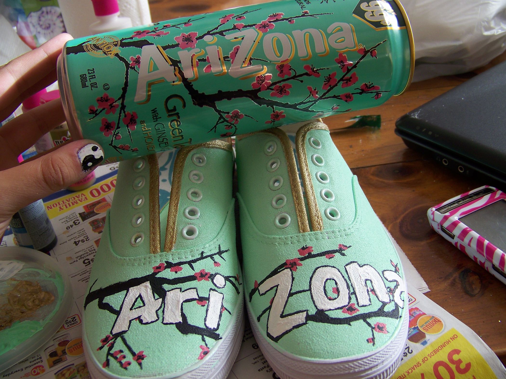 arizona tea shoes