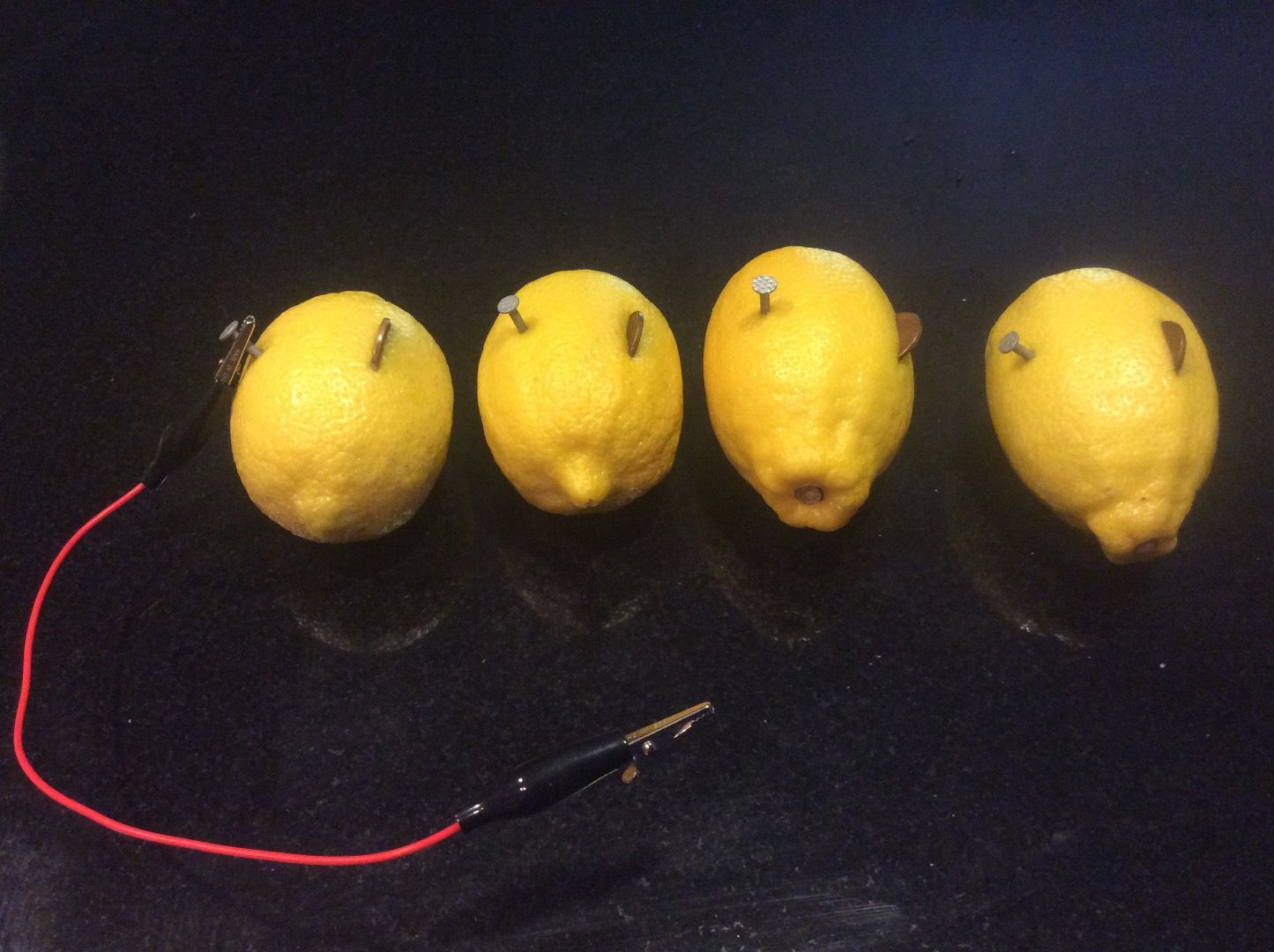 Lemon Batteries Lighting an LED With Lemons 3 Steps (with Pictures