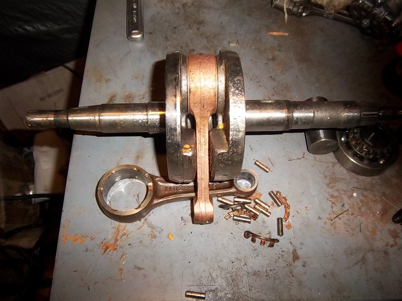 Rebuilding a Pressed Pin Crankshaft. 6 Steps Instructables