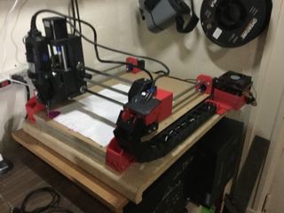 DIY 3D Printed Dremel CNC