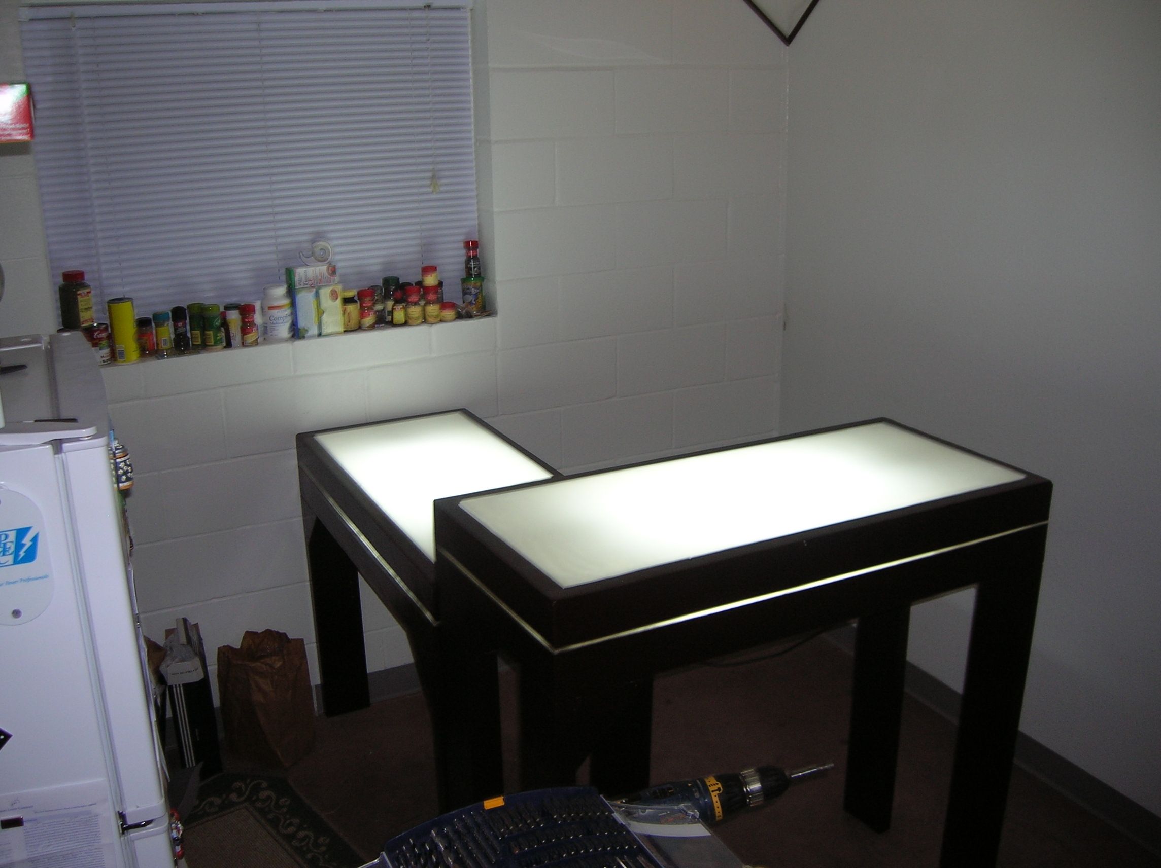 LightUp Bar Table! 9 Steps Instructables