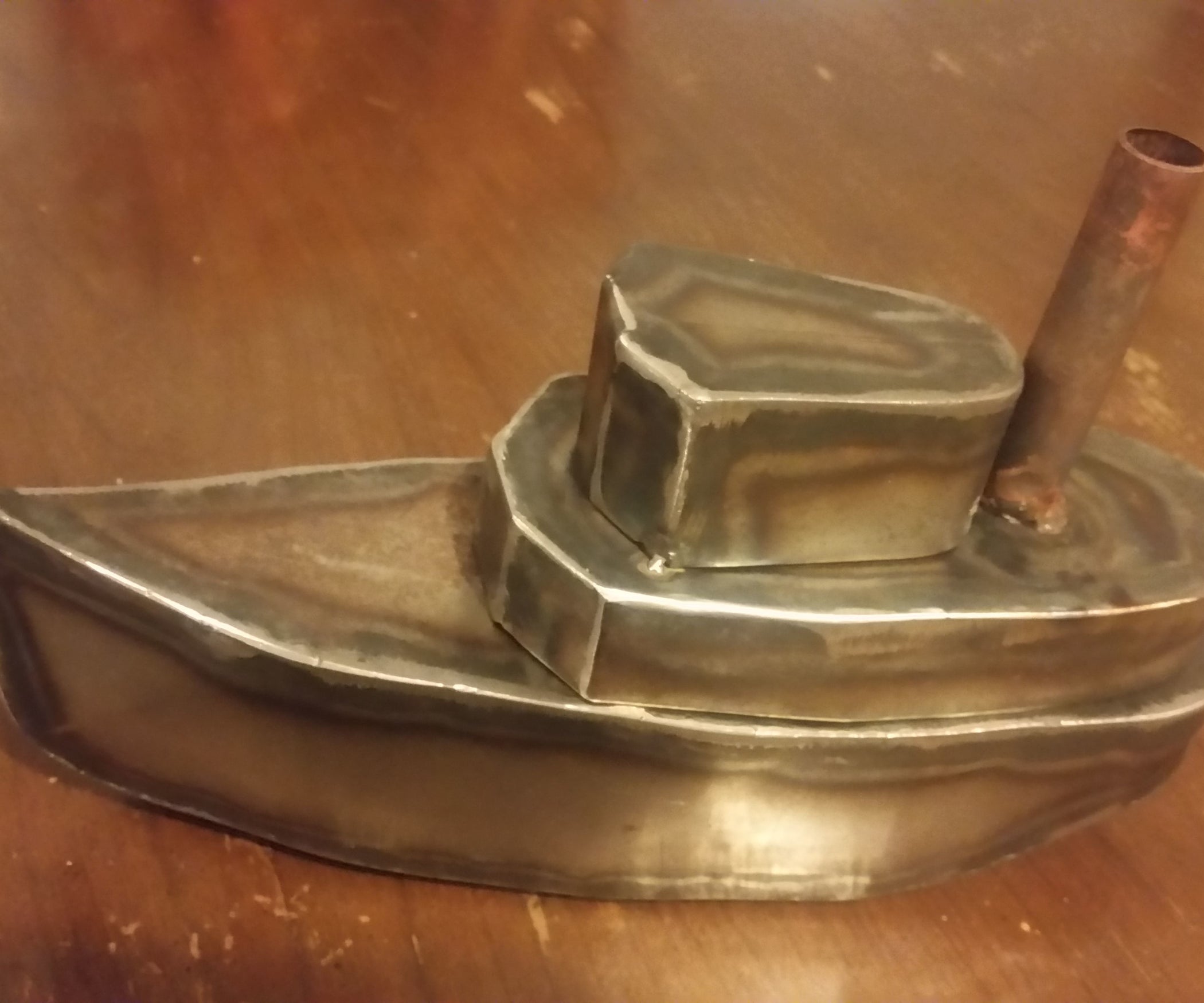 Metal Steam Powered Boat 3 Steps (with Pictures) Instructables