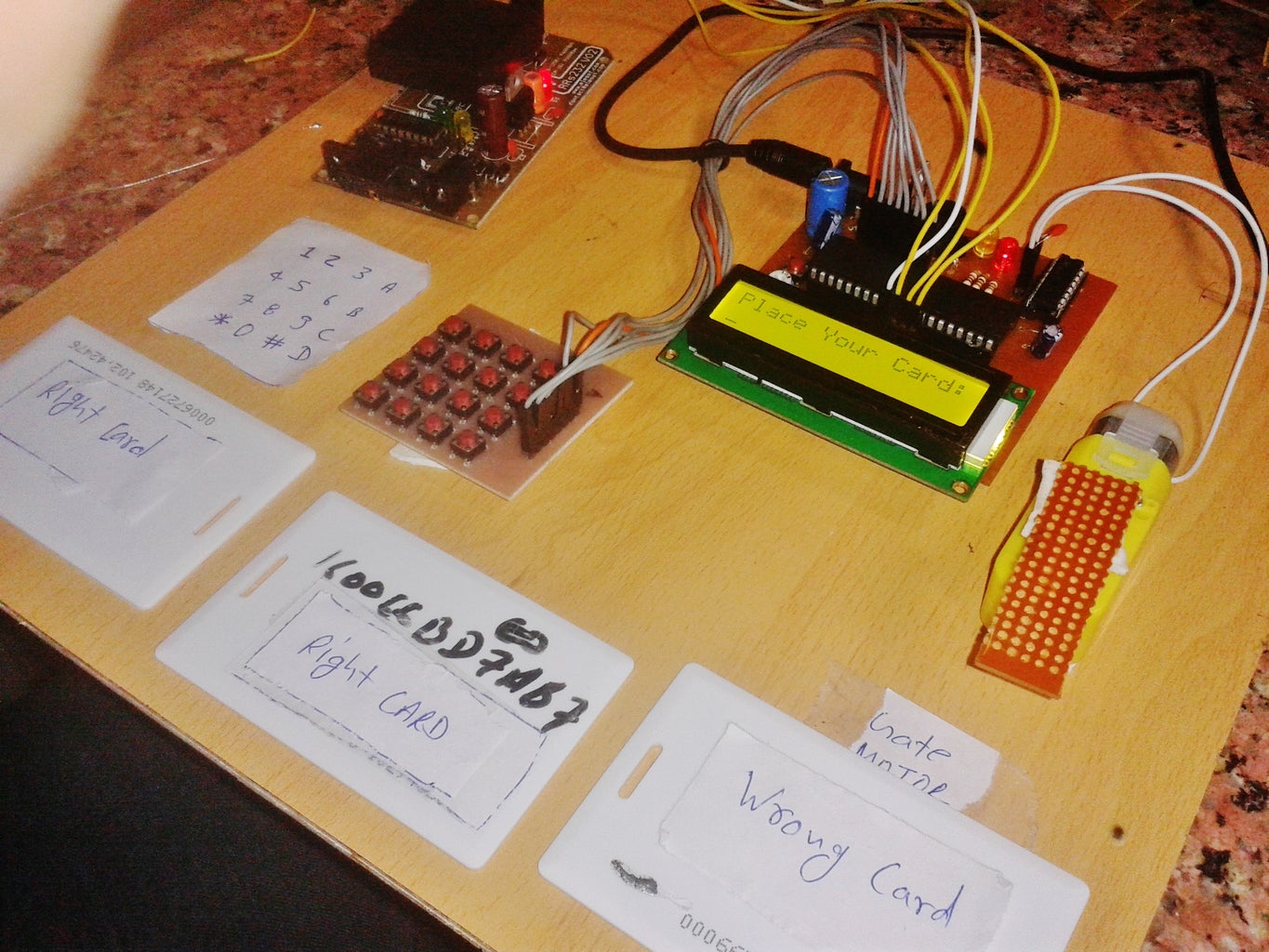 RFID Based Home Security System Using 8051 : 6 Steps (with Pictures ... Circuit Diagram
