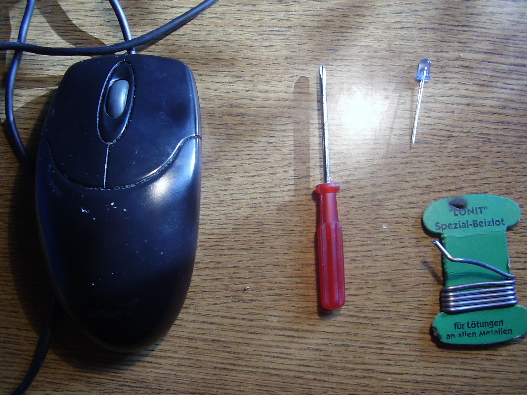 Mod Your MouseLED Color 3 Steps Instructables