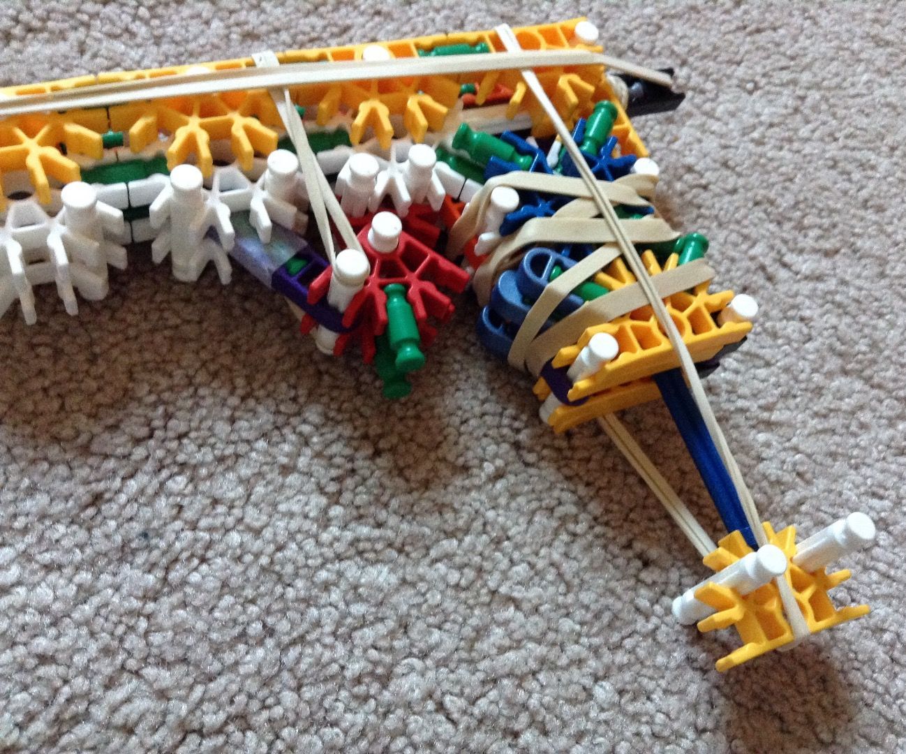 DIY guide for KNEX Five round Hand-Gun instructions - FRH16 with step-by-step instructions