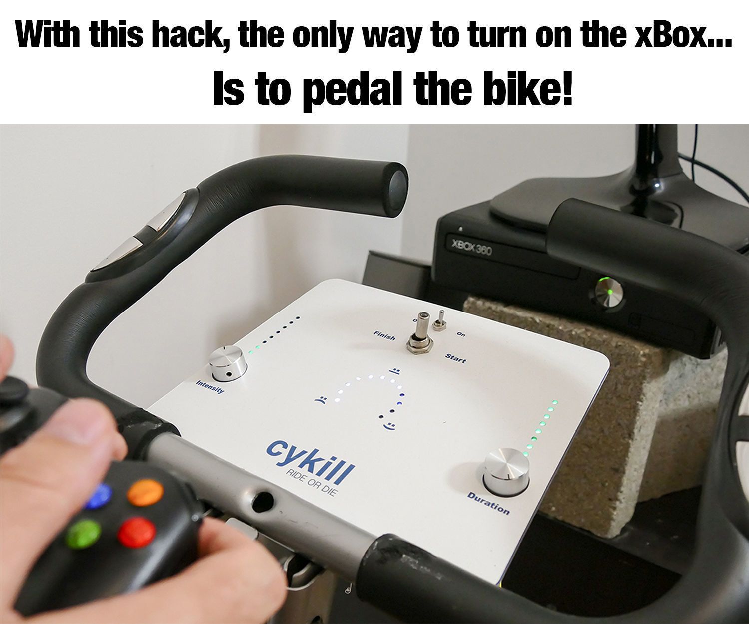 Cykill – a Bike Powered Gaming Console