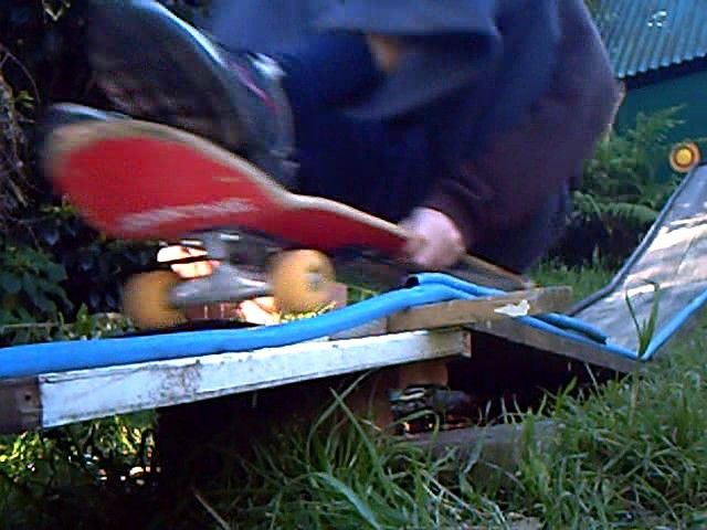 DIY guide for my backyard roller coaster with step-by-step instructions