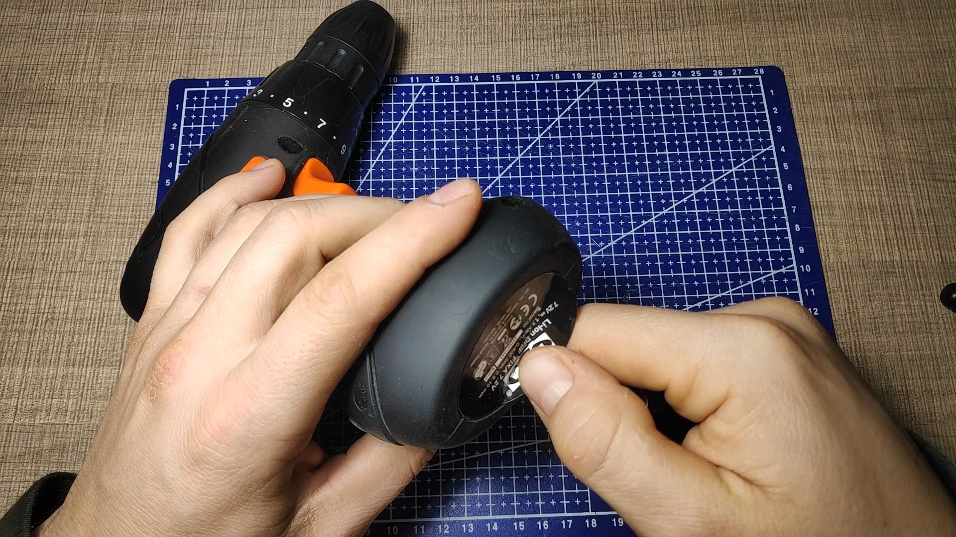 Fixing Ikea Fixa 7 2v Battery Drill That Won T Spin 4 Steps Instructables