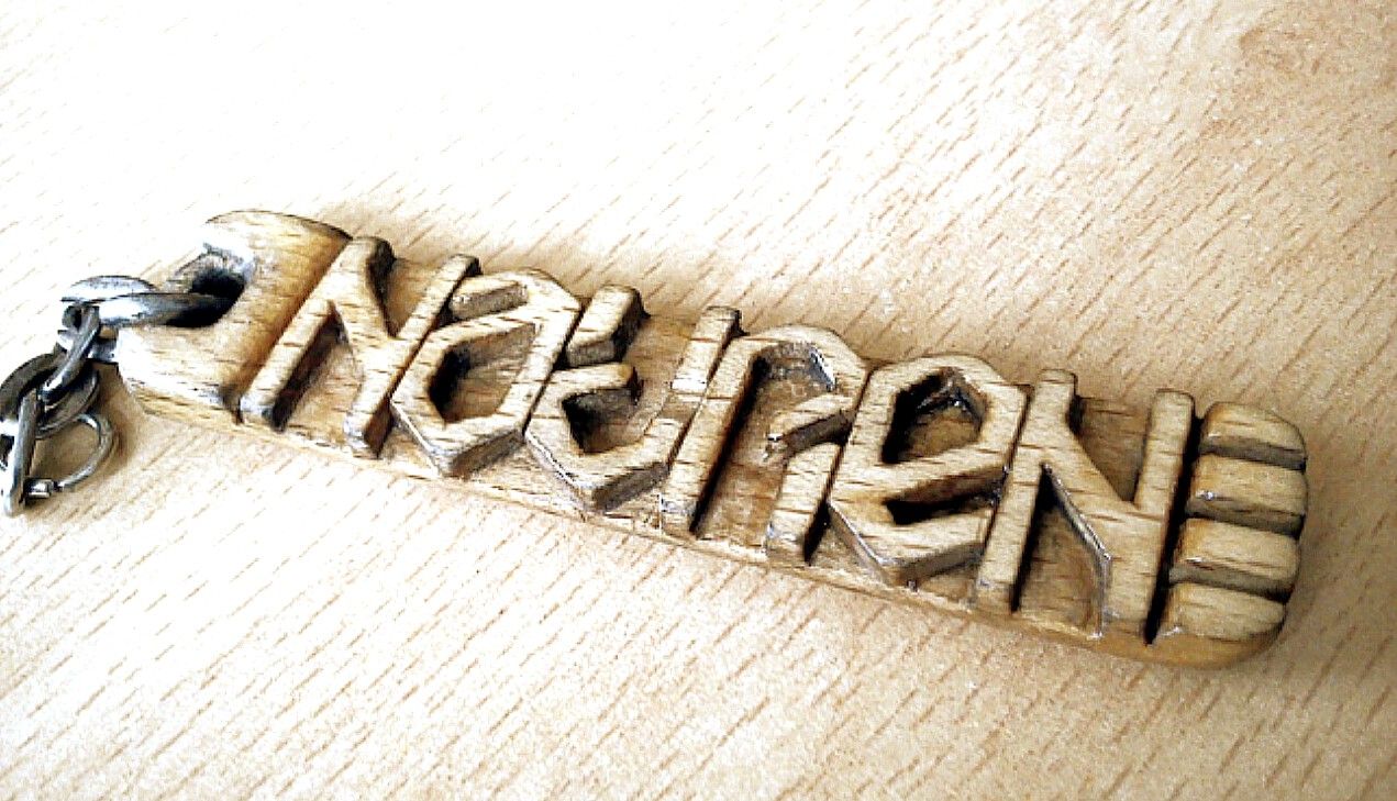 ambigram keychain DIY Project DIY Project Image