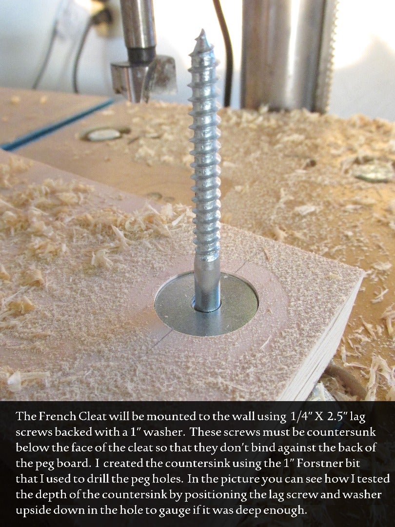 DIY Big Peg Board Shelving System 13 Steps (with Pictures