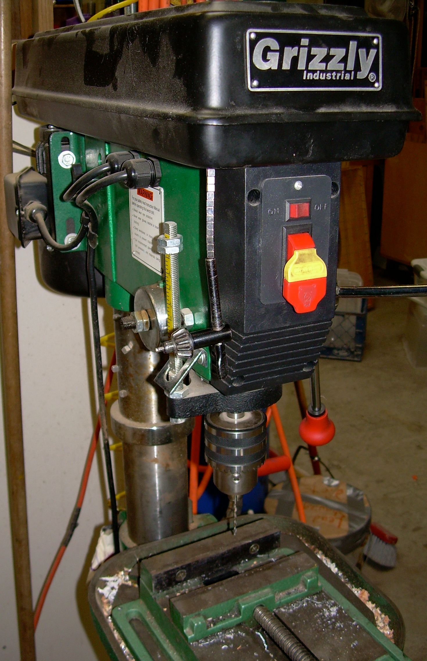 Chuck Key Holder for Drill Press Instructables