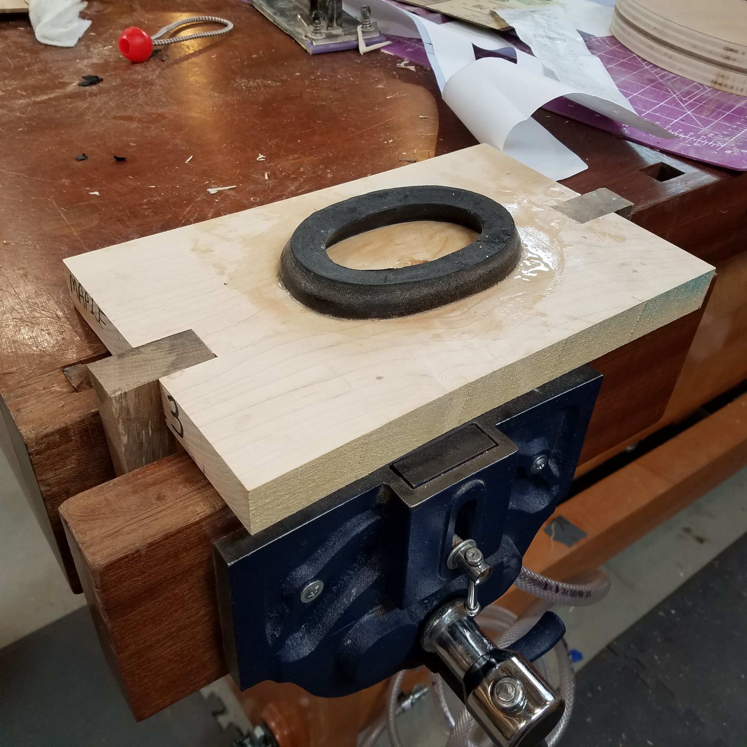 DIY Vacuum Clamp With Toilet Parts, My Best Shop Jig! : 5 Steps (with ...