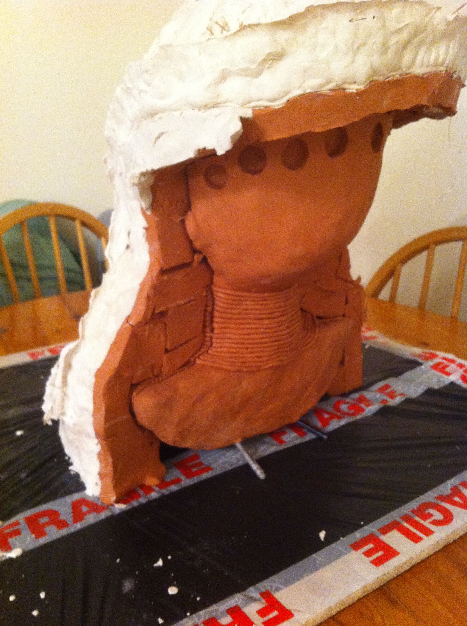 Predator Mask Mark 2 2 Part Plaster Mold for a Latex Mask 9 Steps