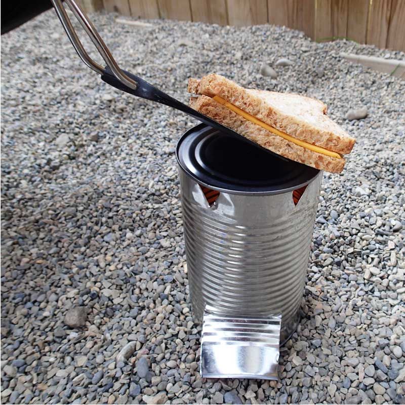 Tin Can Camp Stove 6 Steps With Pictures Instructables
