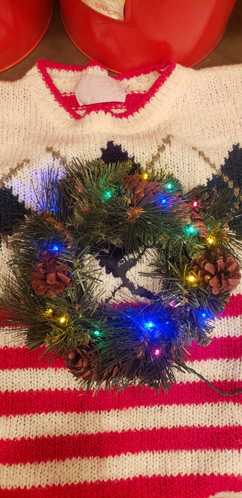 festive chestburster ugly christmas