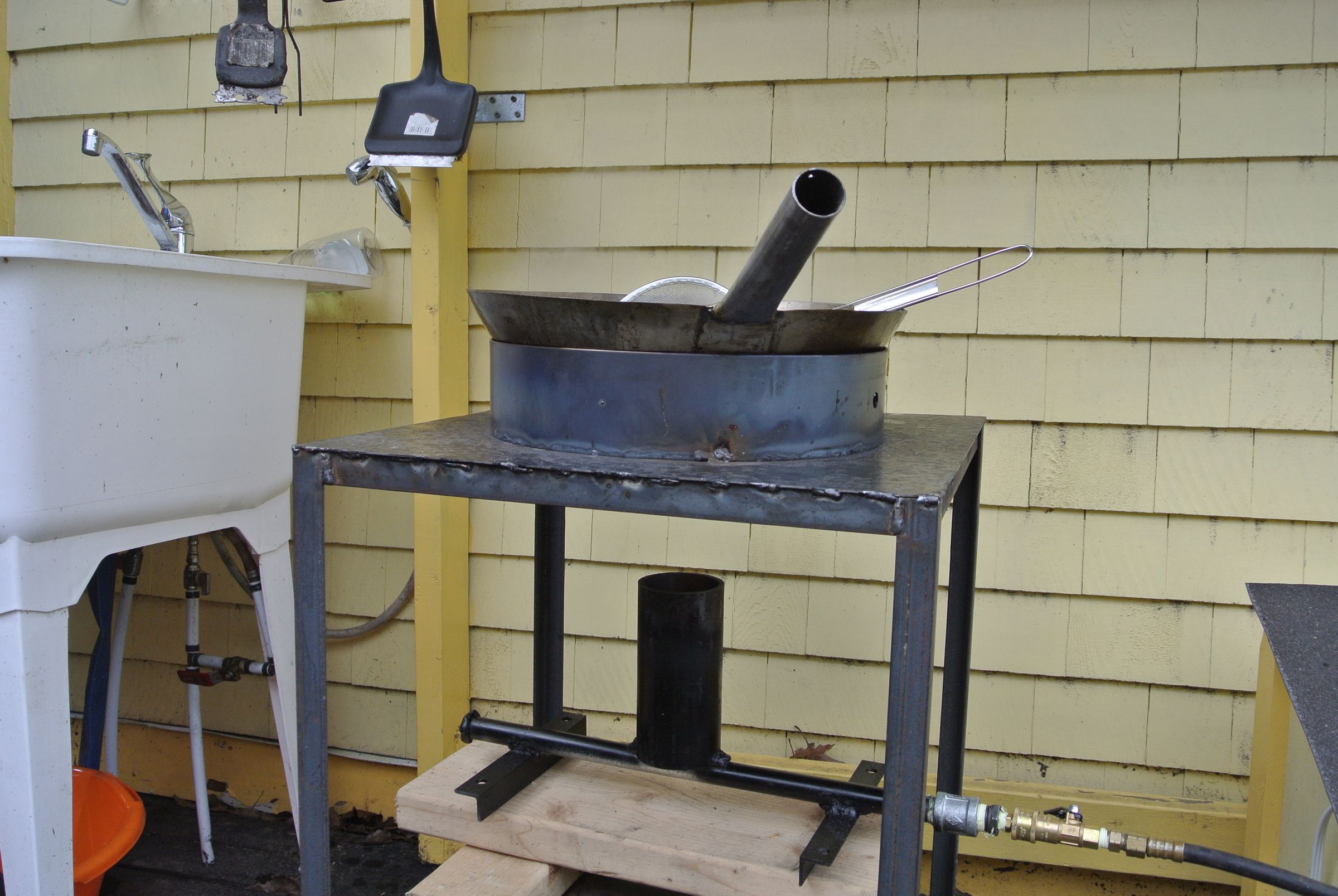 Homemade Outdoor Wok Station 10 Steps (with Pictures) Instructables