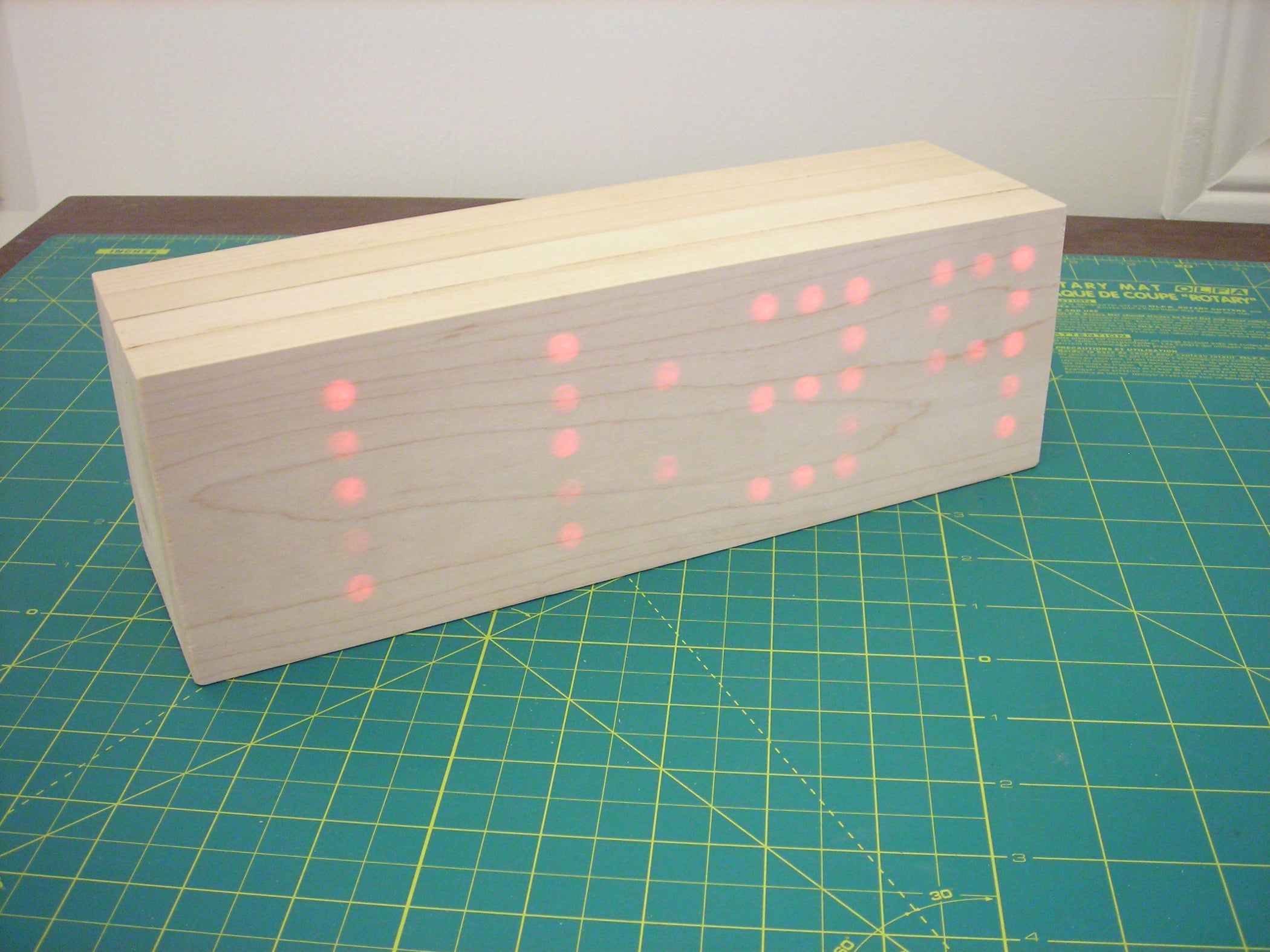 Solid Wood Digital Clock 11 Steps (with Pictures) Instructables