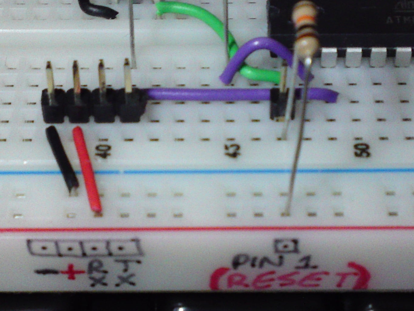 How to Make the Easiest Breadboard Arduino Uno...EVER ! - the Breduino ...