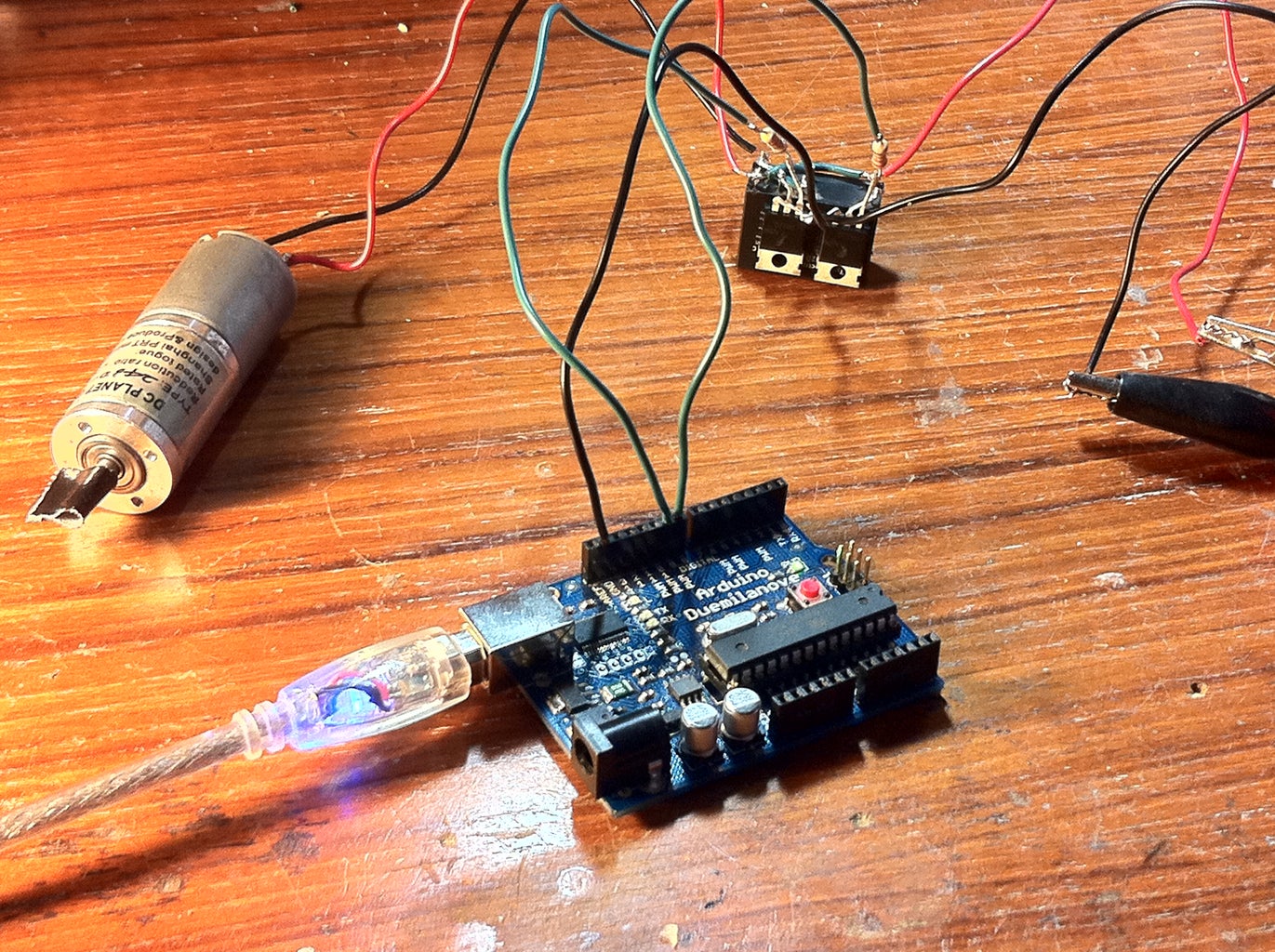Easy, Reversible Motor Control for Arduino (or Any Microcontroller ...