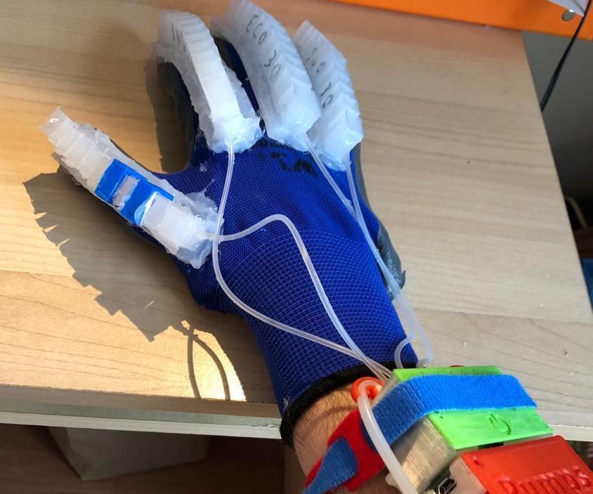 Soft Robotics Glove 8 Steps (with Pictures) Instructables