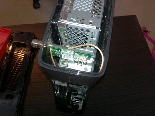Xbox 360 Slim WiFi Antenna Modification : 5 Steps - Instructables