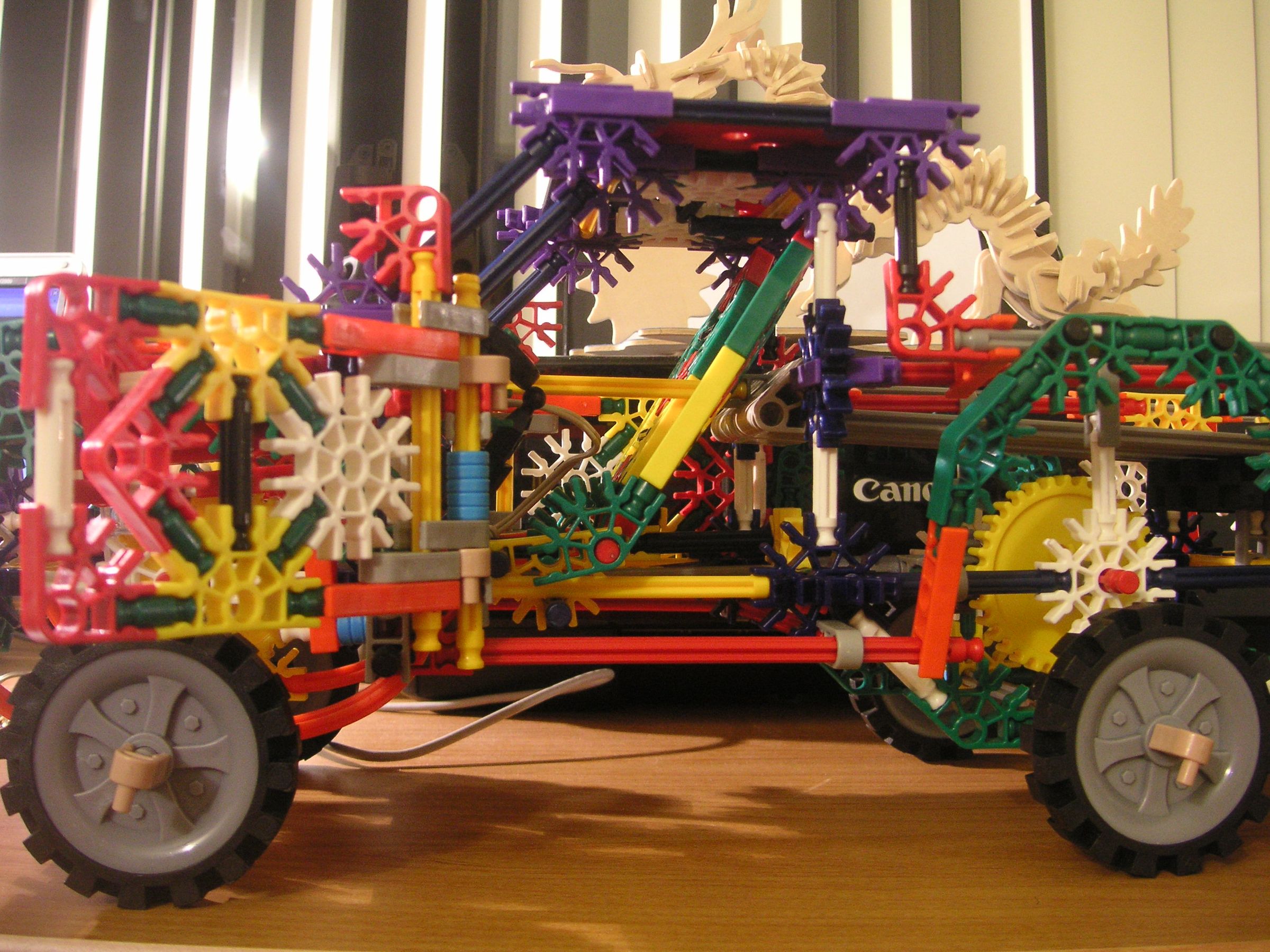 knex 4 wheel drive truck