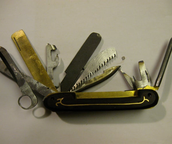 Make a Steampunk Pen Knife
