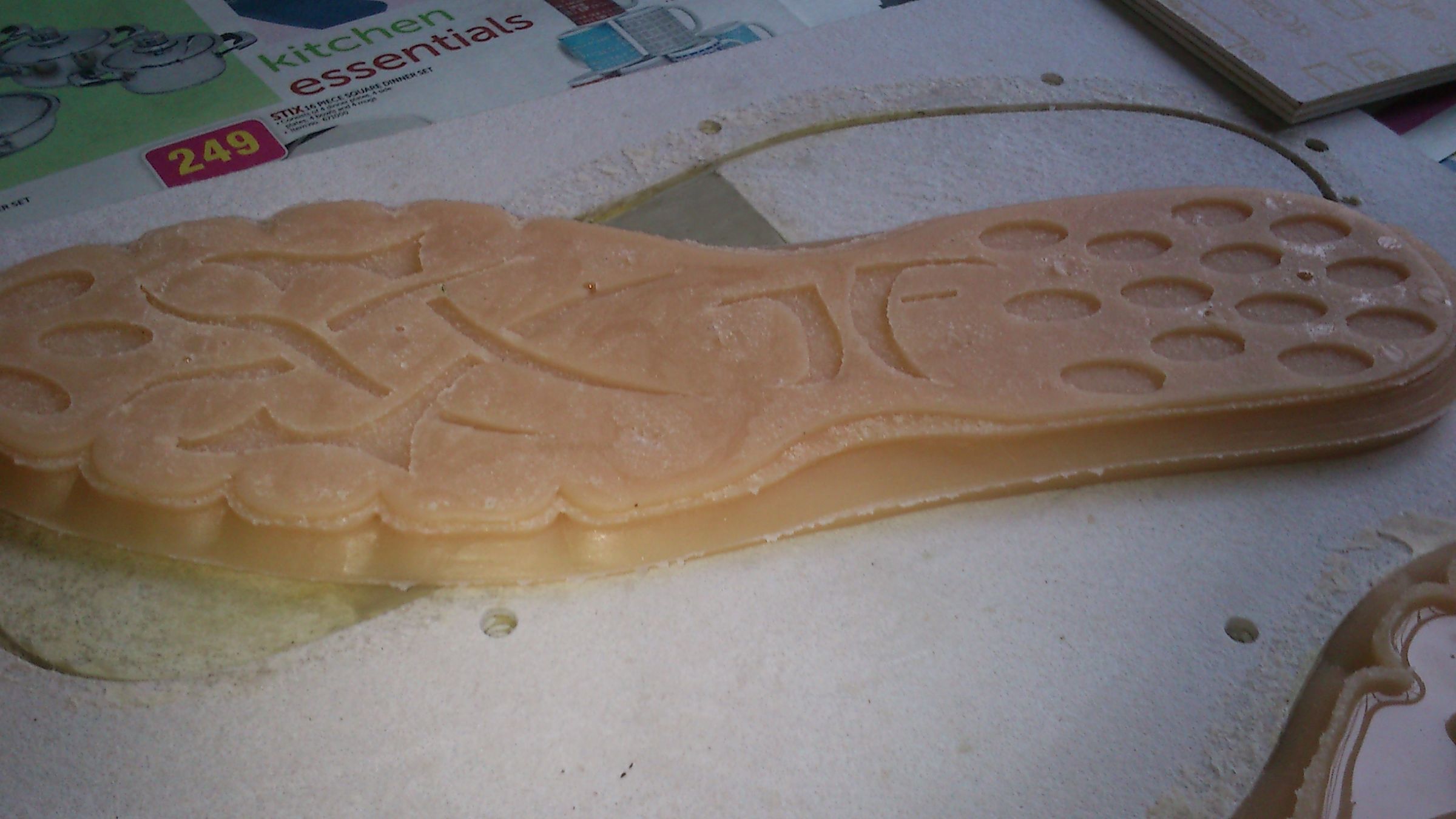 Shoe Sole Molding 5 Steps Instructables