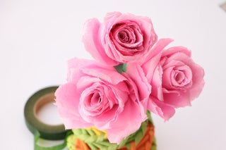How To Make Tissue Paper Roses 5 Steps With Pictures Instructables