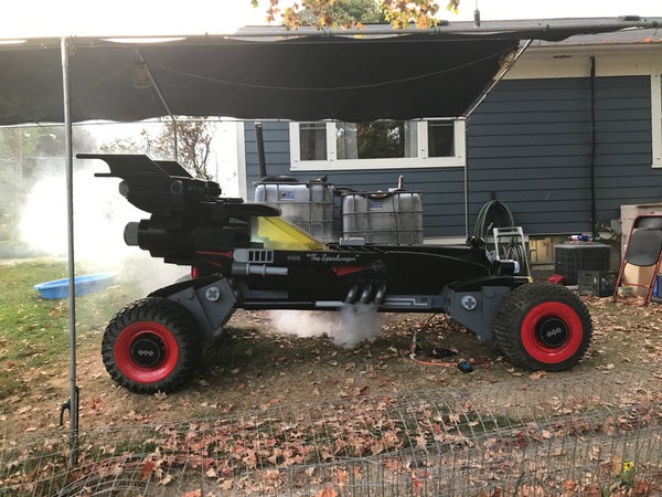Life Size Lego Batman Movie Batmobile 16 Steps With Pictures Instructables