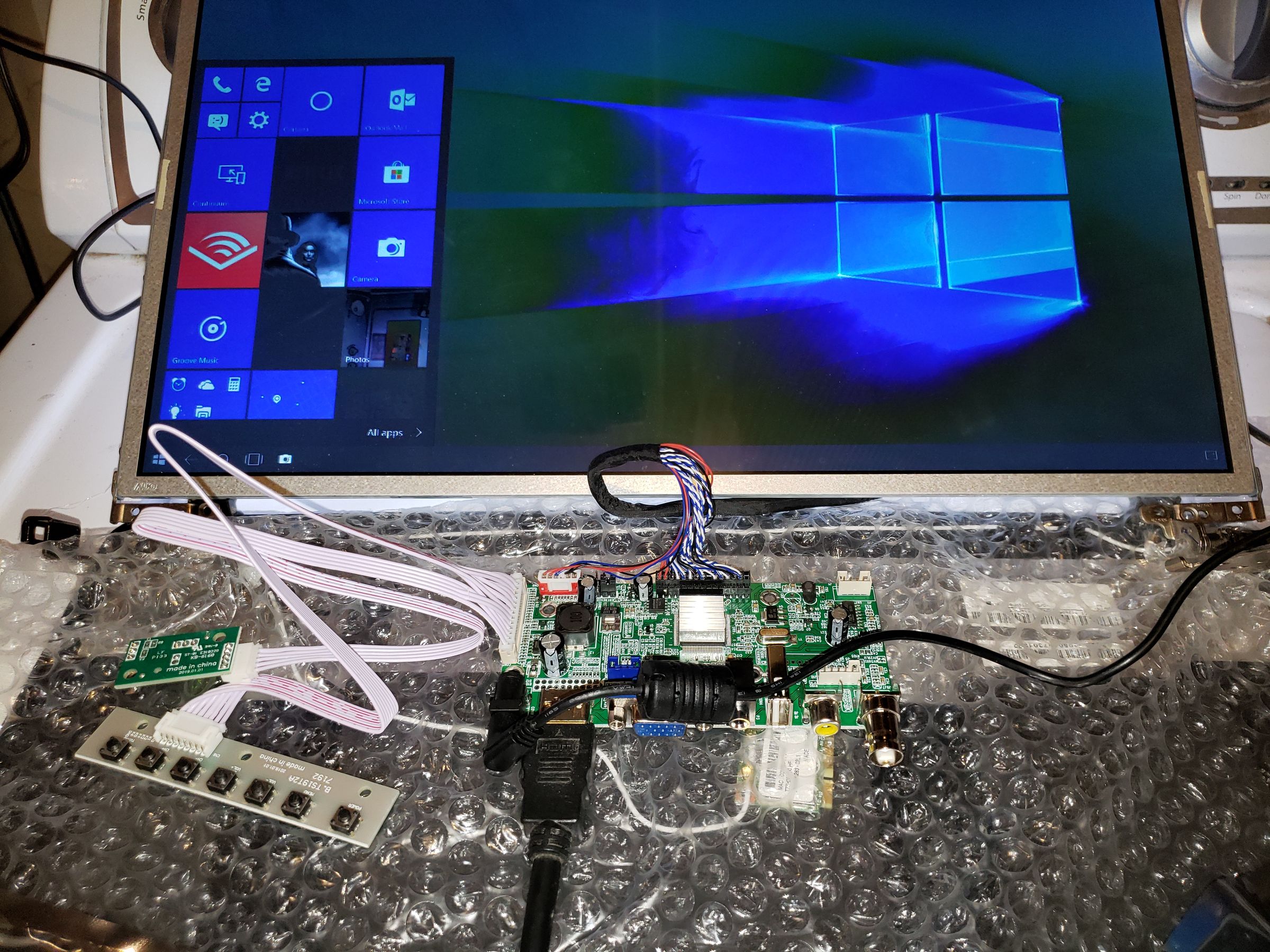 How to Convert a Laptop LCD Into an External Monitor.