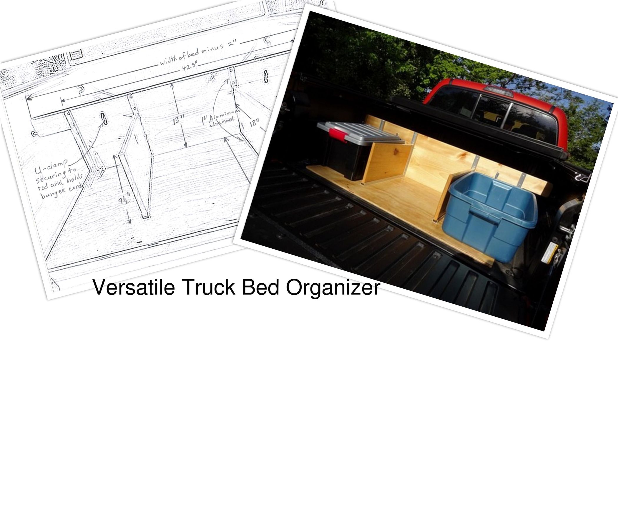 How to Build a Truck Bed Organizer 8 Steps (with Pictures