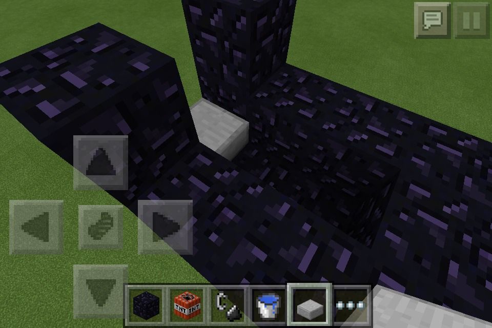 Minecraft Pocket Edition Tnt Cannon 5 Steps Instructables