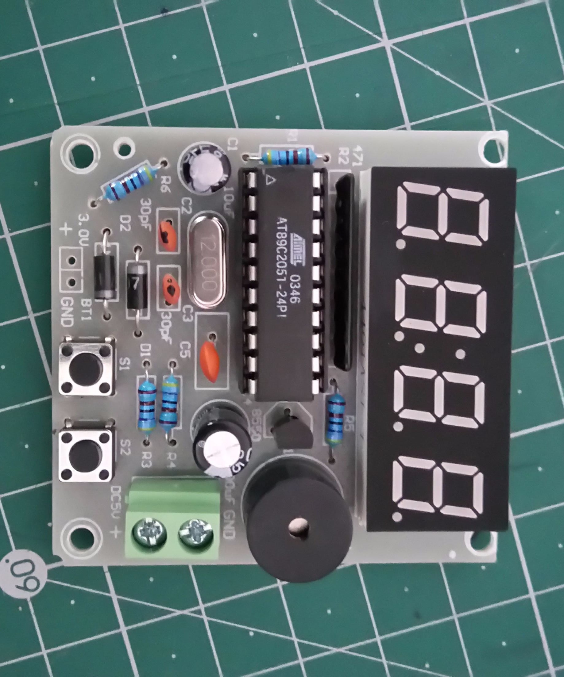 DiY LED Clock Kit Part 1 5 Steps Instructables