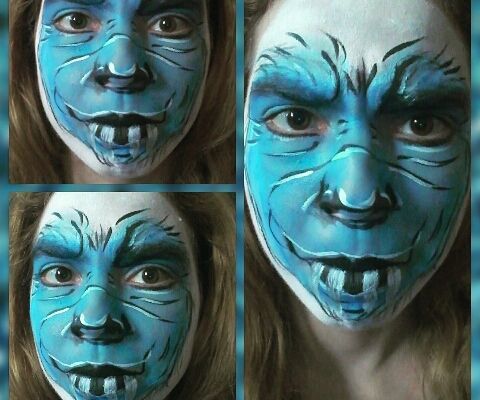 yeti face paint DIY Project DIY Project Image