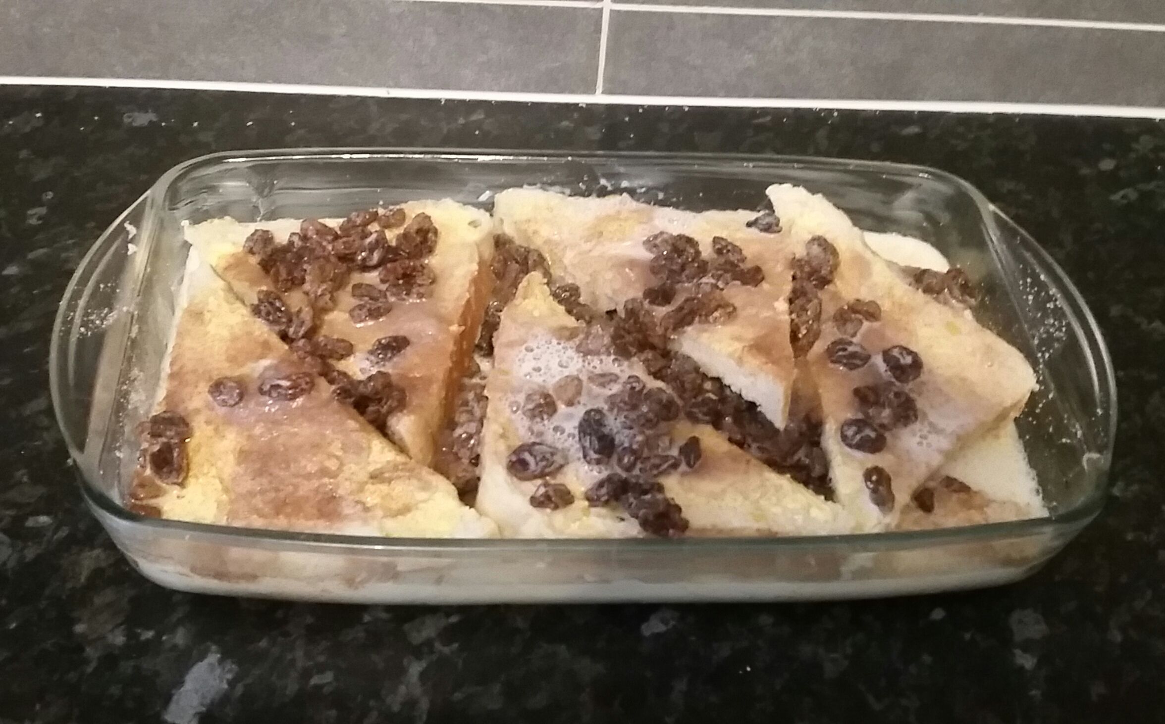 Easy Bread And Butter Pudding 8 Steps With Pictures Instructables