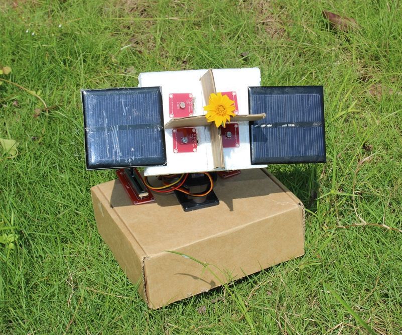 DIY guide for Arduino sunflower - An electronic sundancer with step-by-step instructions