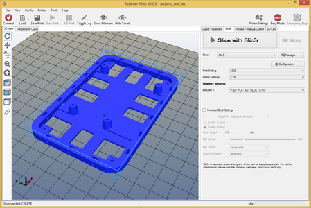 3D Printed Modular Support (Case) for Arduino and Raspberry Pi ...