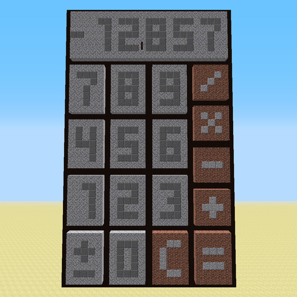 Minecraft Command Block Calculator 33 Steps Instructables