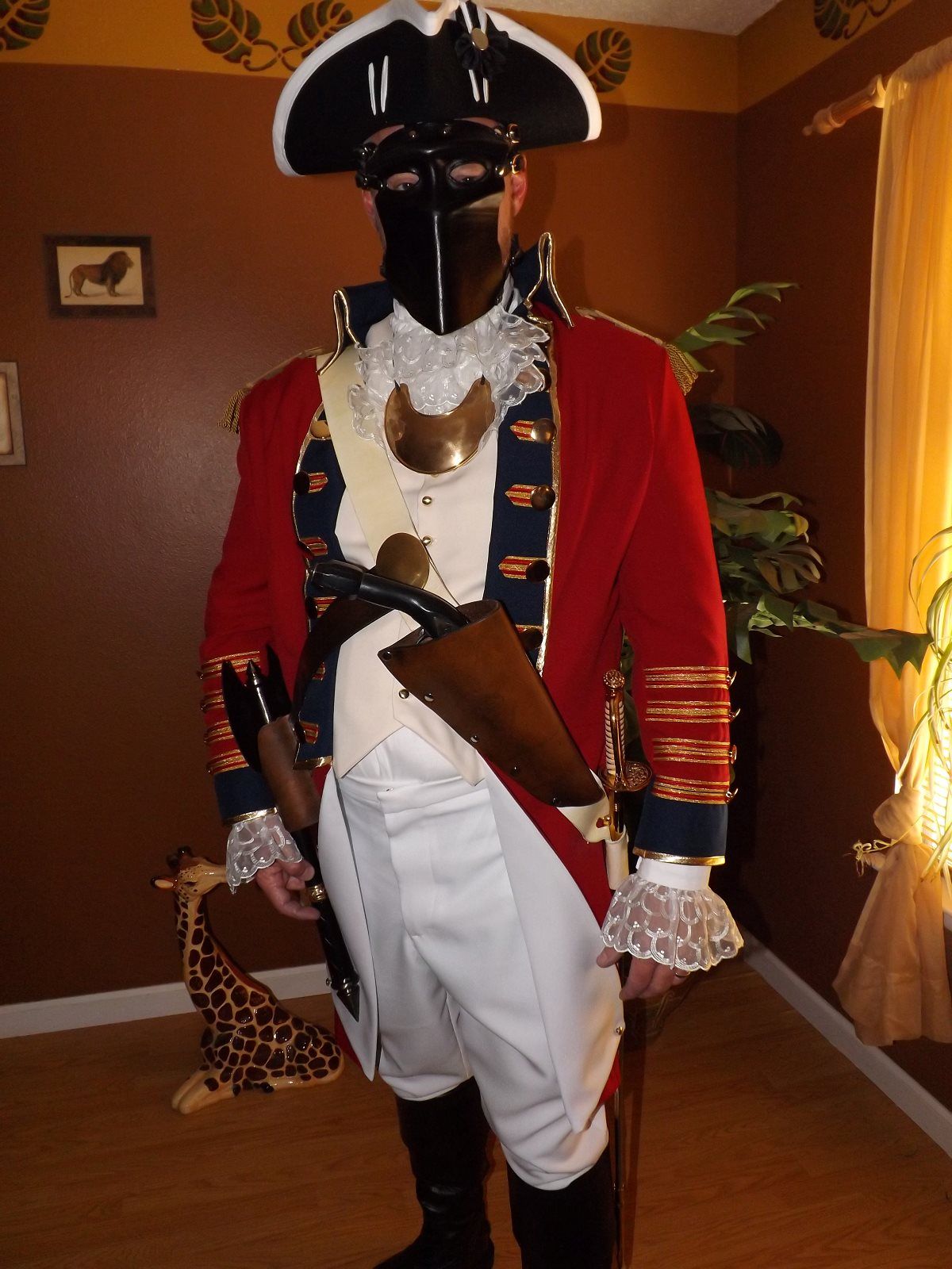 Hessian Soldier Mask and Accessories 8 Steps (with Pictures
