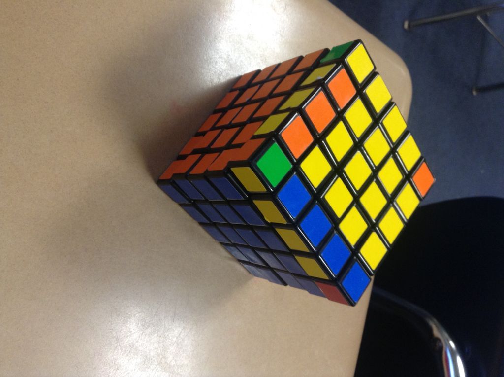 How to Solve a 5x5 Rubik's Professor Cube : 15 Steps (with Pictures ...