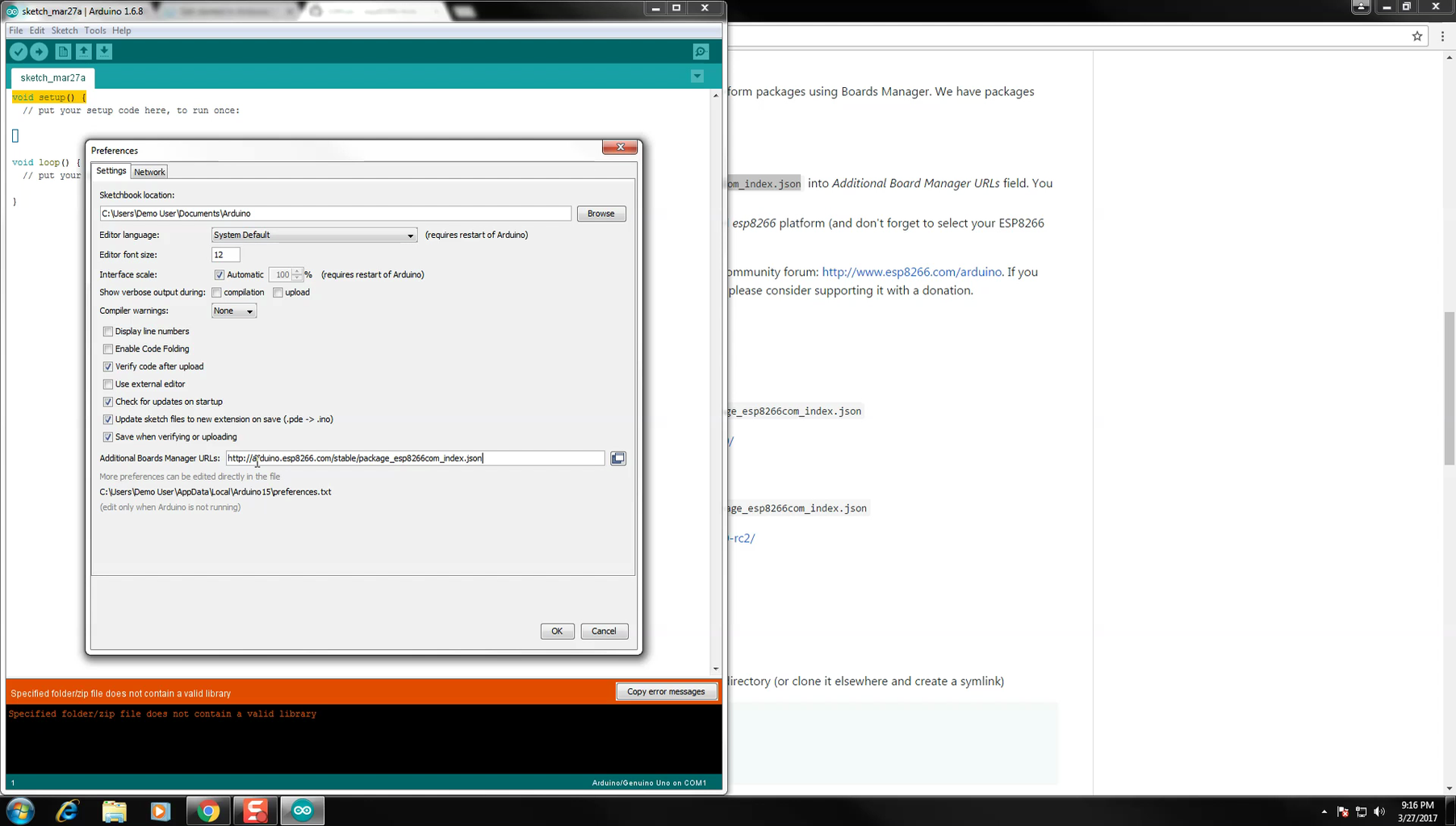 Wemos ESP8266 Getting Started Guide With Arduino IDE : 8 Steps (with ...