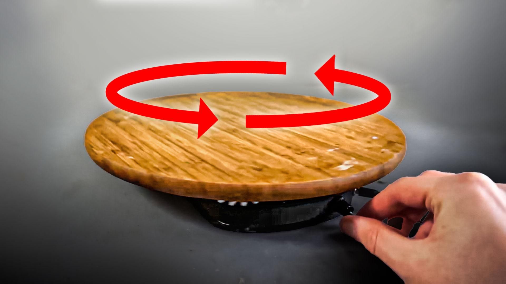 How to Make a Motorized Lazy Susan With a Secret 9 Steps (with
