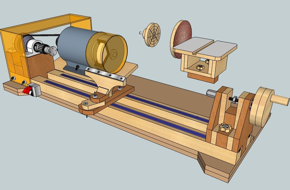 Lathe - Sander - Grinder/Sharpener 