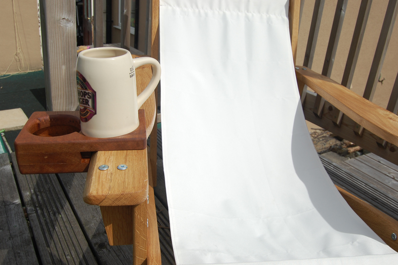 Adirondack Chair Cup Holder 4 Steps Instructables