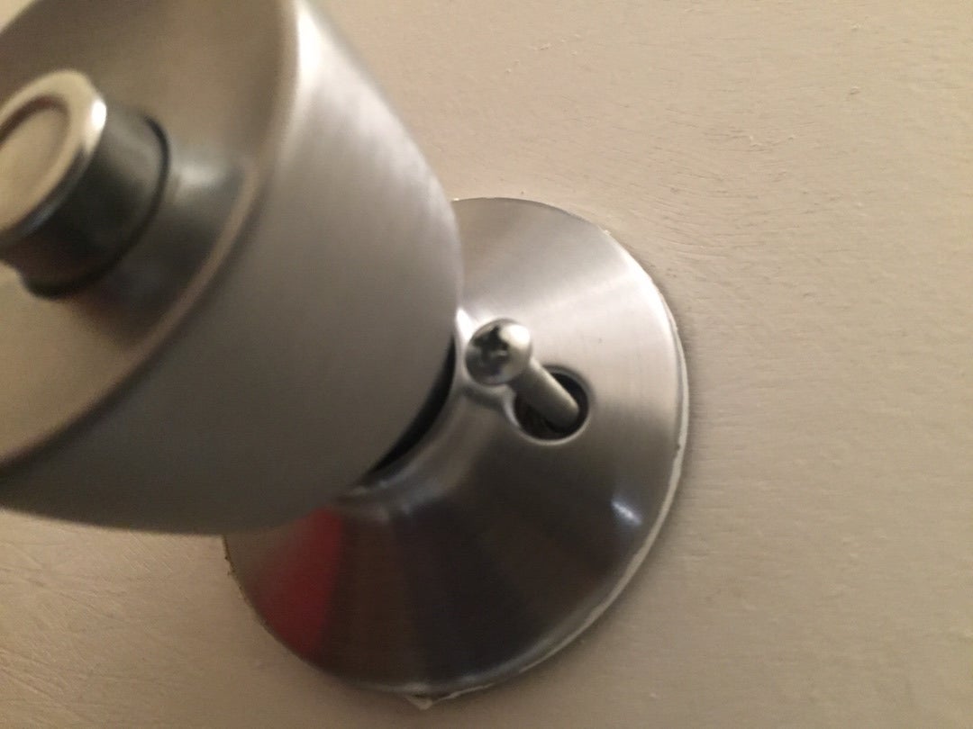 Installing Bathroom Door Knob 10 Steps Instructables