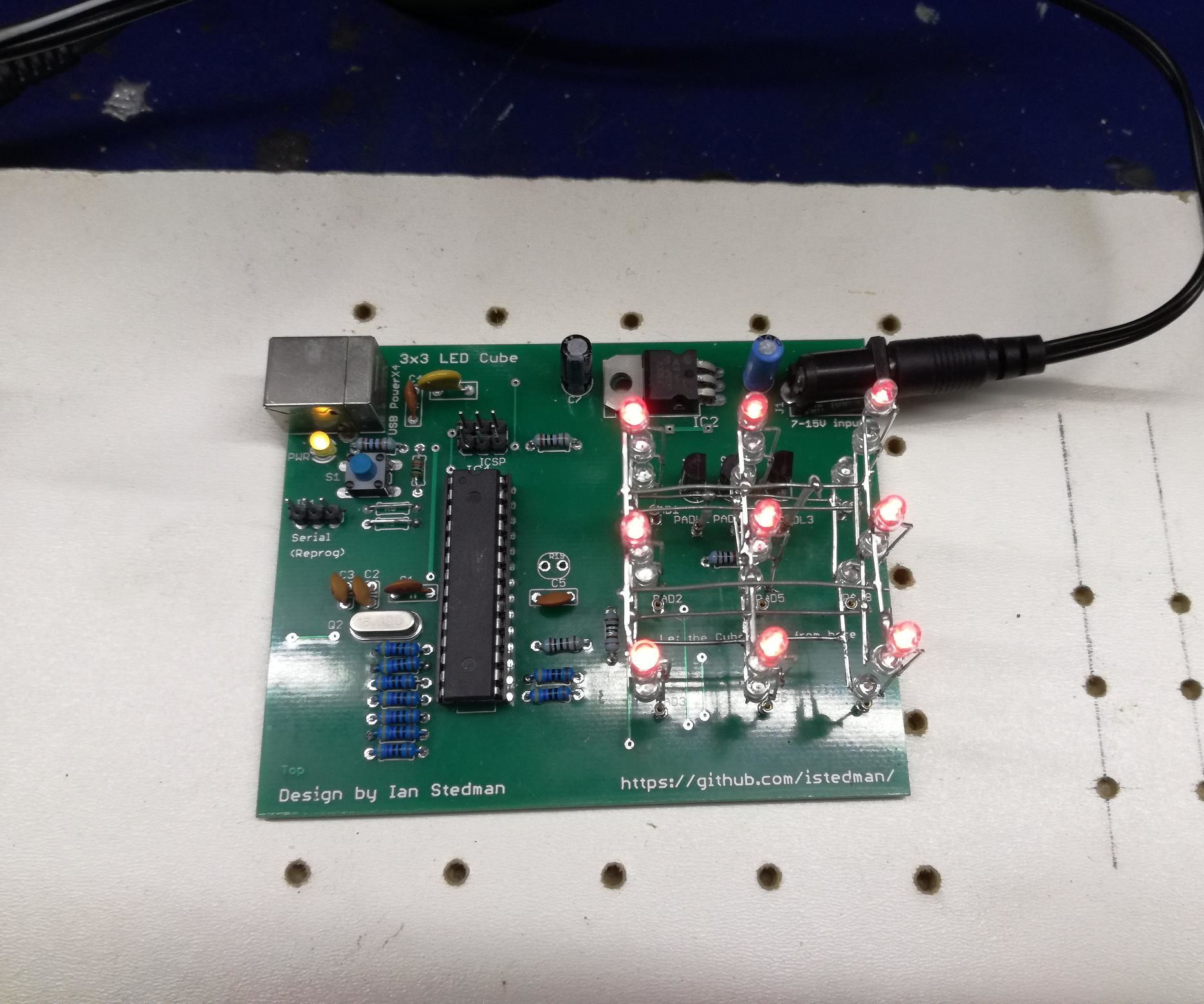 3X3 Led Matrix With Arduino Uno Rev3 – ETKTD