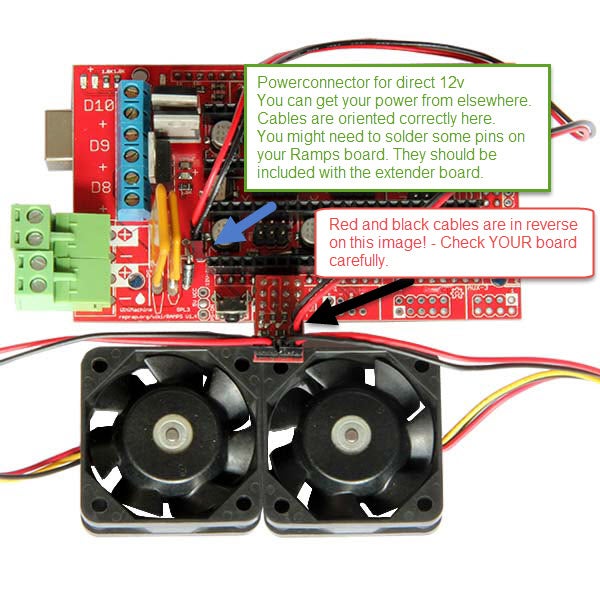 Configuring And Using Reprap Ramps1 4 Rrd Fan Extender 3 Steps Instructables Configuring And Using Reprap Ramps1 4 Rrd Fan Extender 3 Steps Instructables
